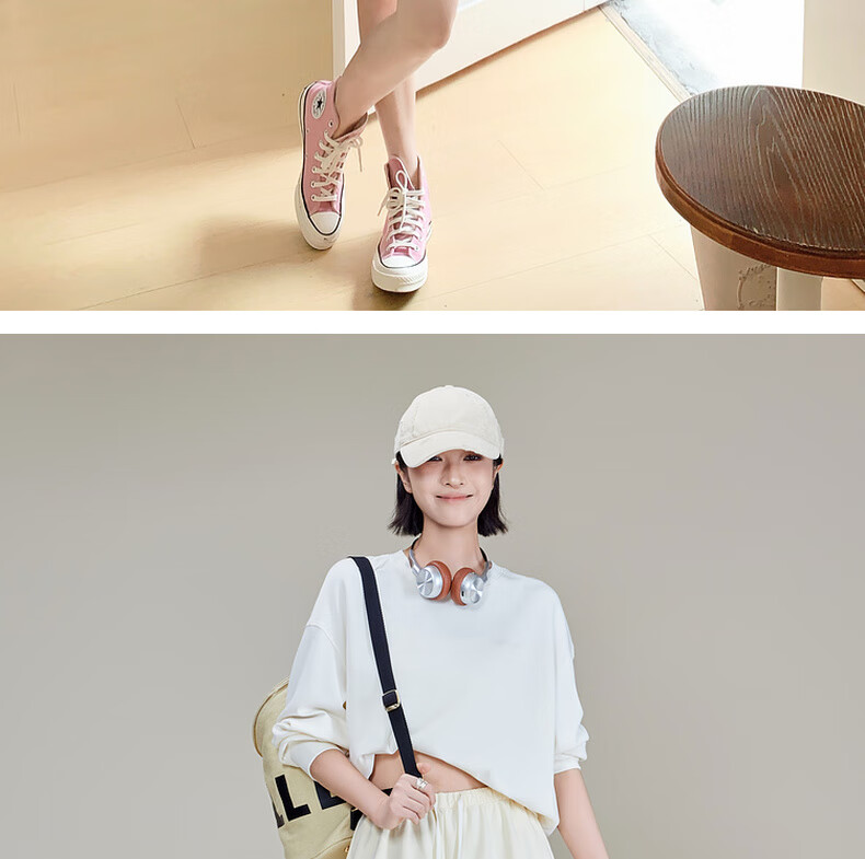 MEIYANG Bailing Shorts, Three-Line Sweatshirt Terry Texture A-Line Casual Pants, Beige, M 8