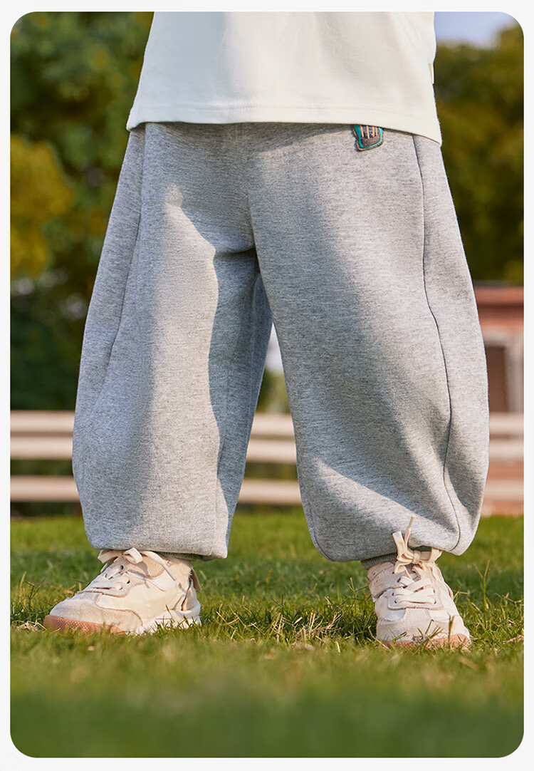 Ciciibear [7A Antibacterial] ciciibear Boys' Sweatpants Spring Autumn Baby Pants Children's Long Pants 2025 New Sports Pants for Girls 11