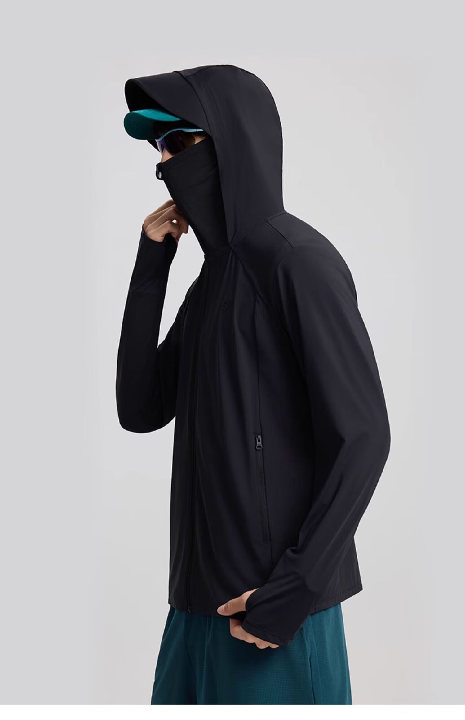 Tantuo UPF 200+ Sun Protection Hooded Breathable Quick-Dry Jacket 49