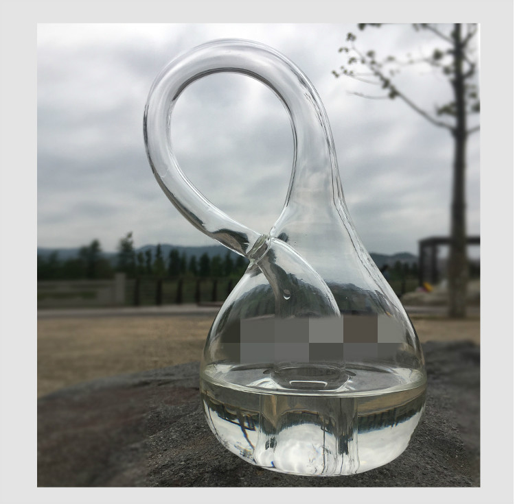 克莱因瓶 克莱因瓶四维空间装不满水瓶子小号迷你摆件欧式创意礼物