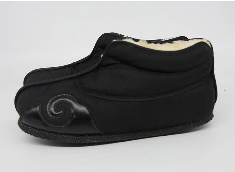 tqsnbm 道士鞋道家棉加绒十方鞋冬季冬季武当道士鞋男加绒保暖云鞋洒