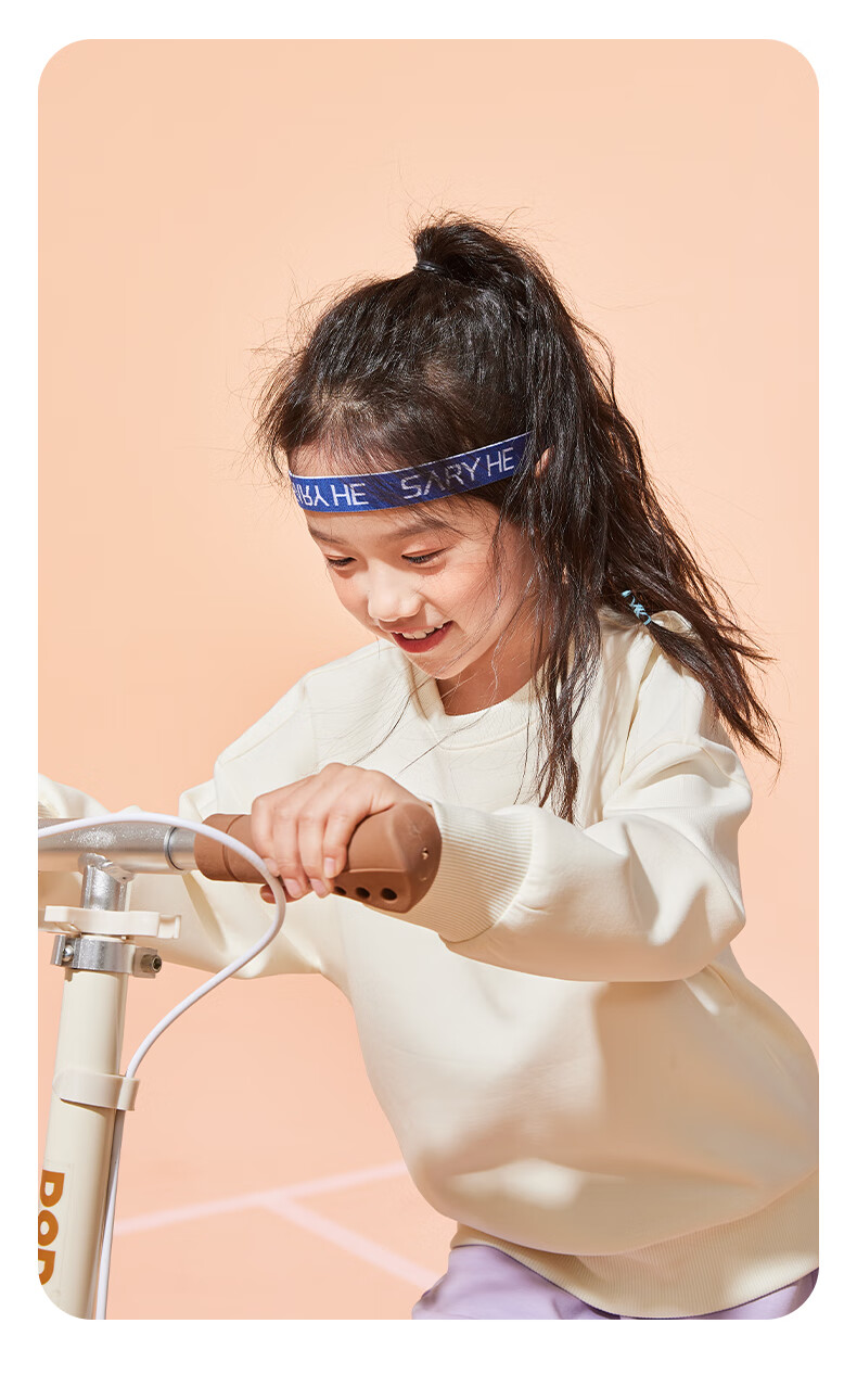 Jeanswest Girls' Sweatshirt, Spring And Autumn Style, 2026 New Collection, Children's Spring Top, Loose-Fitting Clothing for Older Kids, Long-Sleeved for Spring Seaso 4