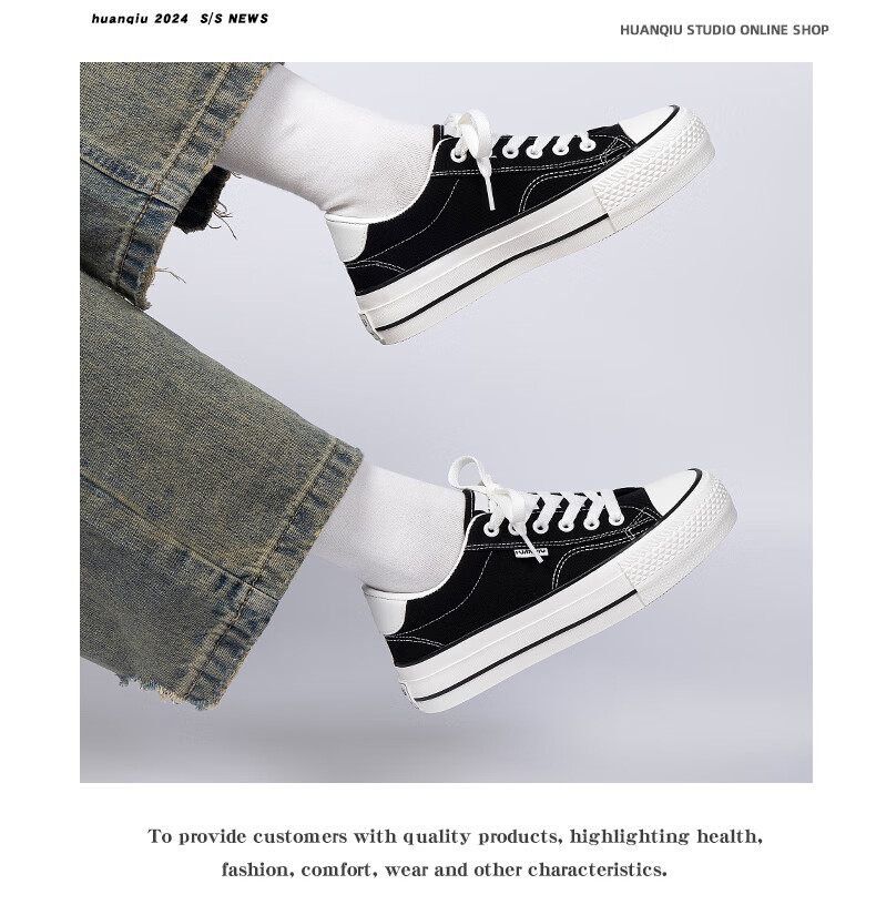 Global Platform Canvas Shoes Women's 2026 New Summer Height Increasing Casual Sneakers Popular White Lightweight Shoes 10