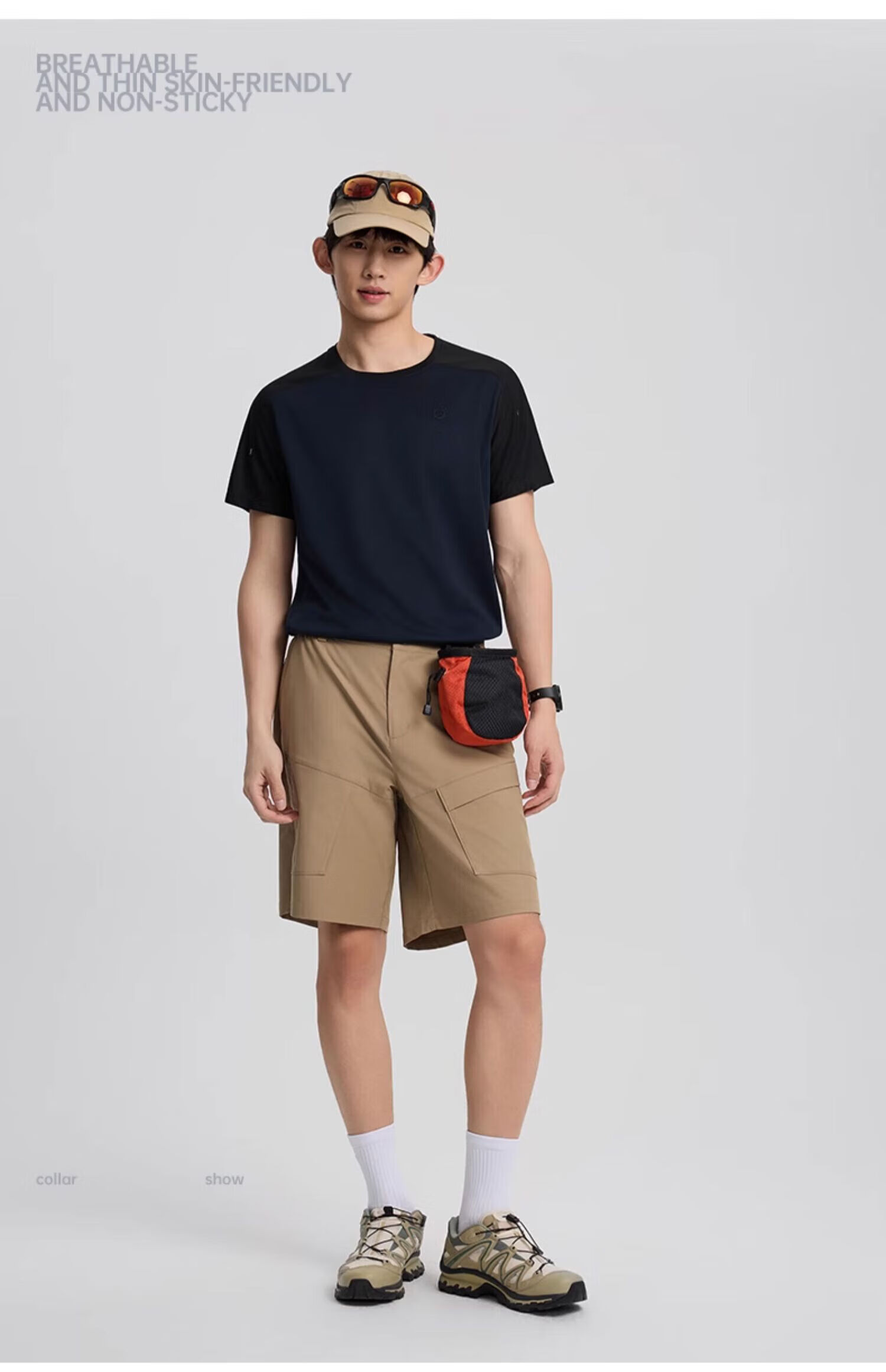 Tantuo Short Sleeve Quick-Dry Breathable Moisture-Wicking T-Shirt 68