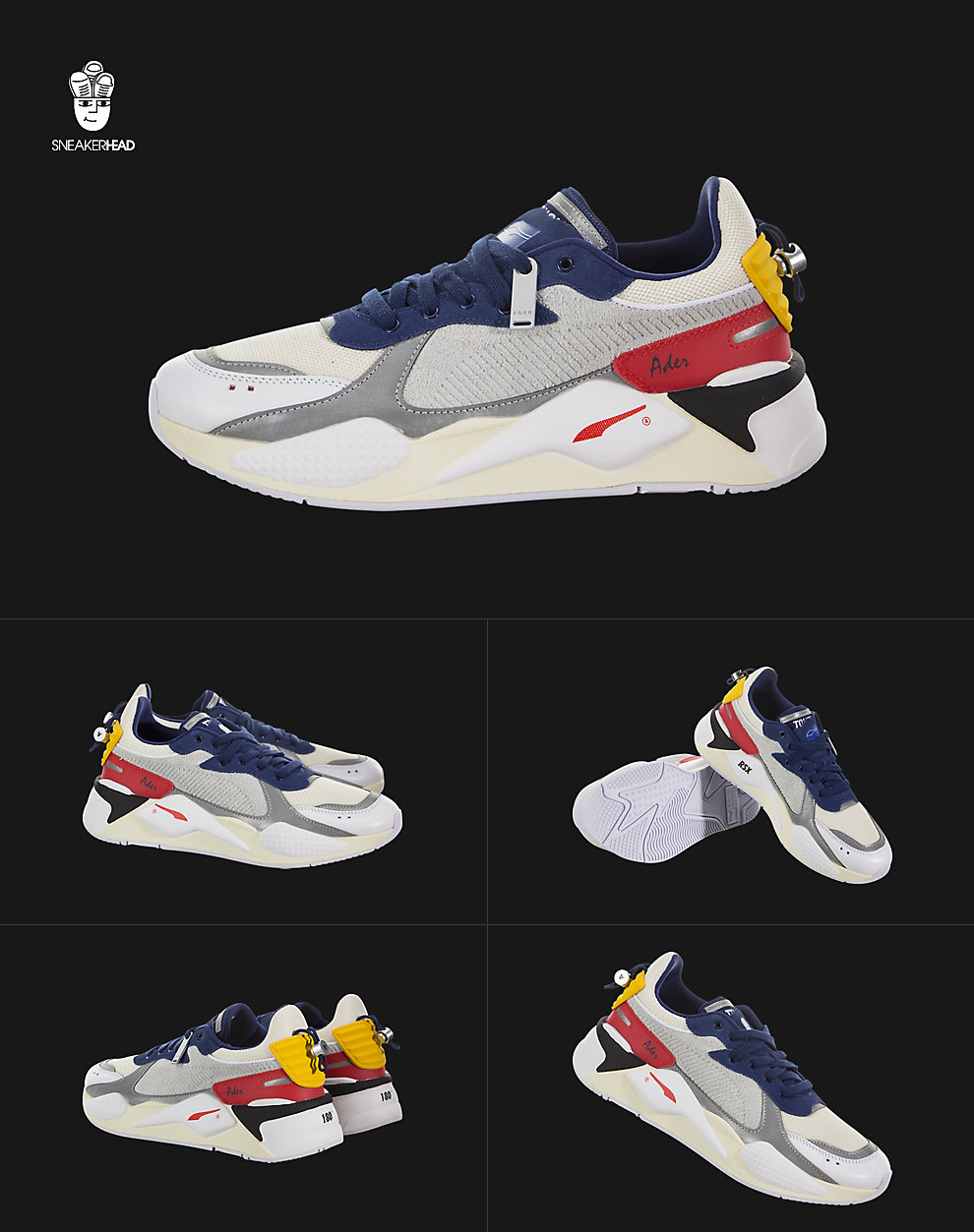 puma rs-x x ader err0r彪马男鞋 时尚复古运动休闲鞋 街头联名