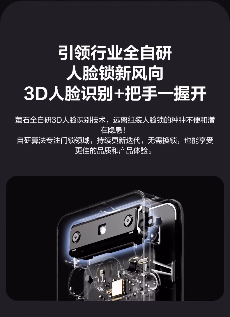 萤石指纹锁DL20F