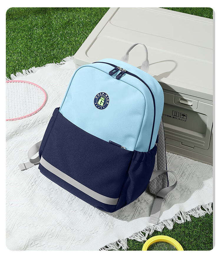 GOLF Elementary School Backpack, Lightweight Children's Shoulder Bag, for Grades 1-3, Outdoor Use for Boys And Girls, Preschool to Elementary Transition Backpack, for Travel And Field Trips 22
