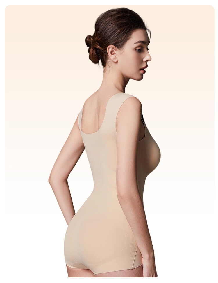 GRACEWELL Women's Shapewear Full Body Slimming Bodysuit Heavy Fat Burning Tummy Control Butt Lifting Waist Cincher Bra-Free 4