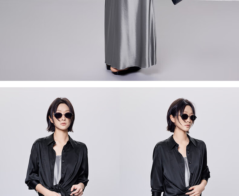 MEIYANG Waltz Dress, Elegant Beauty Acetate Spaghetti Strap Dress, Pearl Gray Extended Version, XL 24