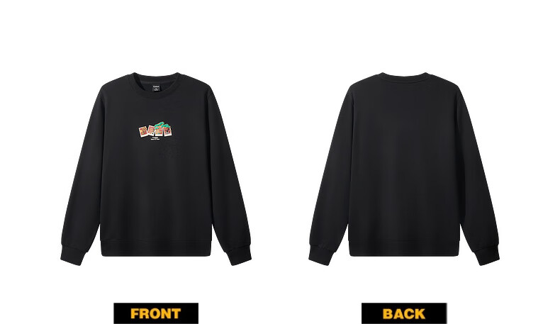 CABBEEN [340G Pure Cotton Sweatshirt] Men's Metal Thread Embroidery Sweatshirt, Comfortable Soft Warm Autumn Long-Sleeve Sweatshirt 16