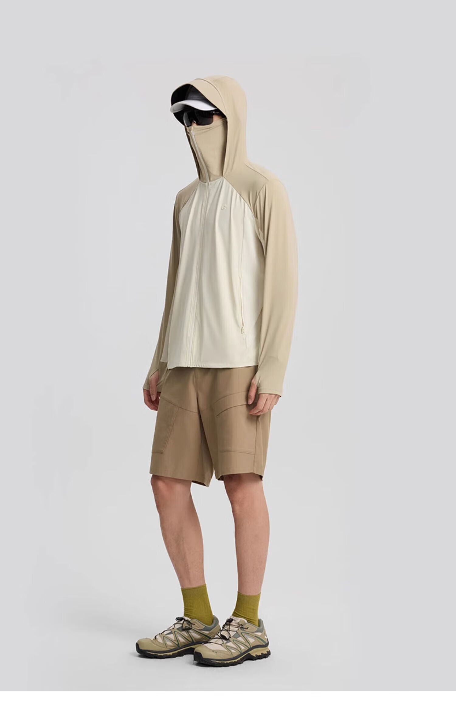 Tantuo UPF 200+ Sun Protection Hooded Breathable Quick-Dry Jacket 52