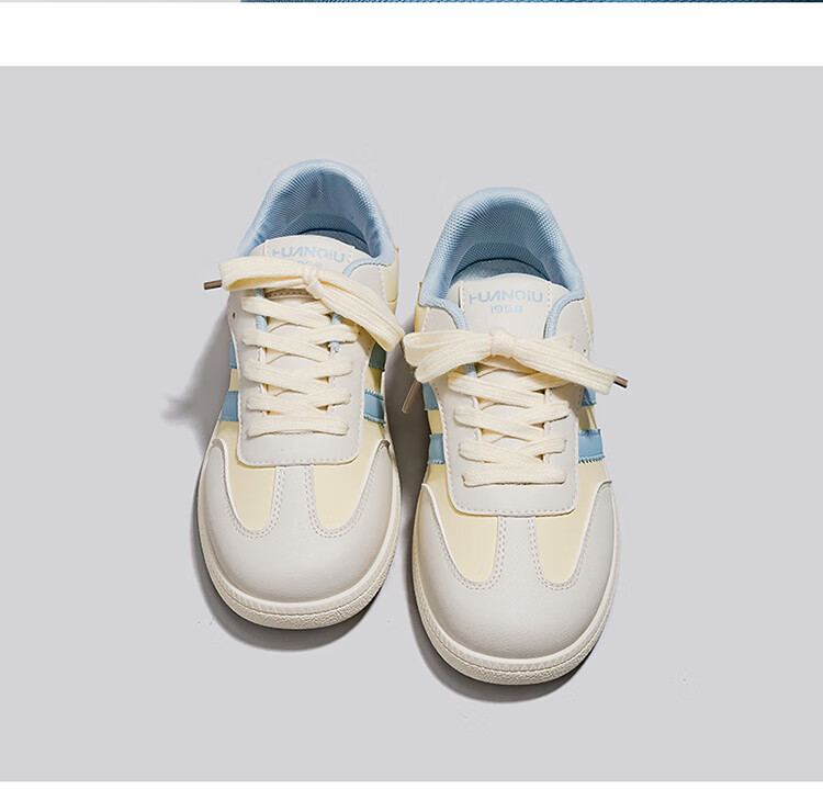 Global Soft Sole Lightweight Dopamine Colorway Women's White Sneakers 2025 Spring Summer Versatile Fashion Comfortable Breathable Skate Shoes 11