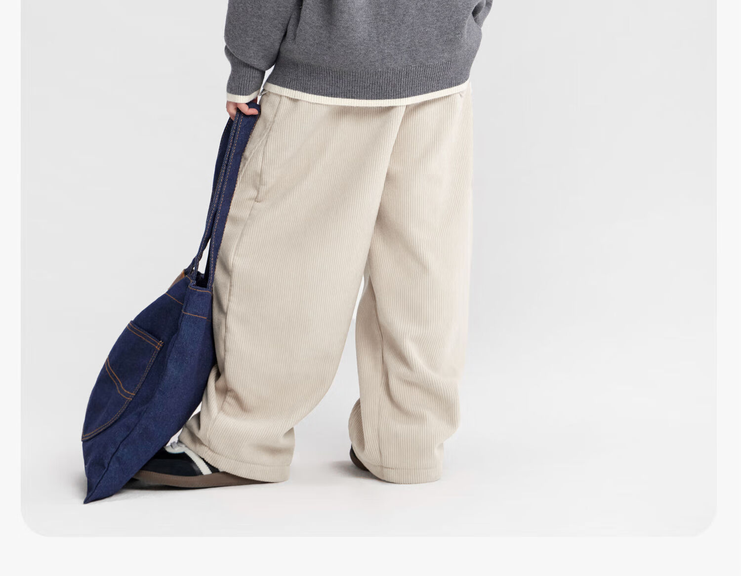 Zuo Xi Boys Sweater Autumn Winter Children's College Style Knitwear 2025 New Big Kids Winter Clothes Gray 130 35