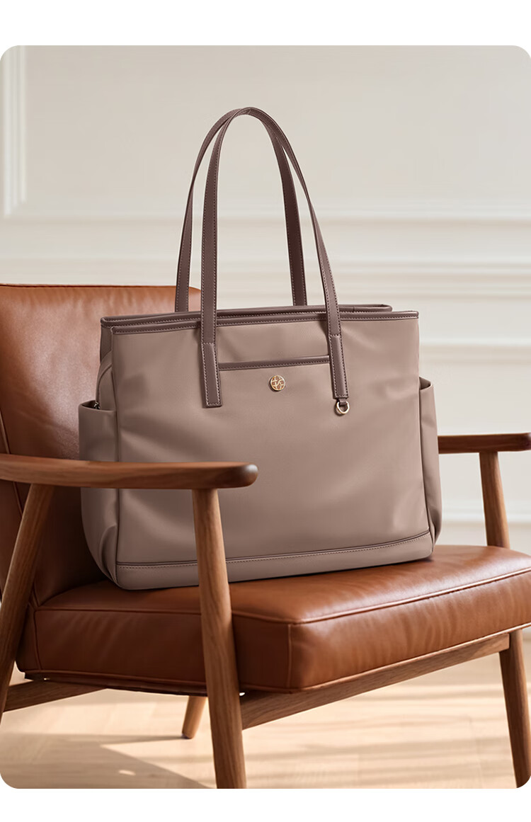 GOLF Shoulder Laptop Bag, Commuter Tote Bag for Women, 14/15.6-Inch Notebook Handbag, Business Large Capacity Briefcase 8