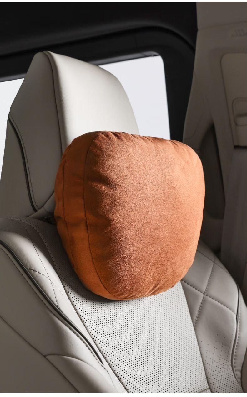 BIMLL Car Headrest Mercedes-Maybach S-Class Lumbar Support Soft Suede Car Pillow Universal for All Seasons 13