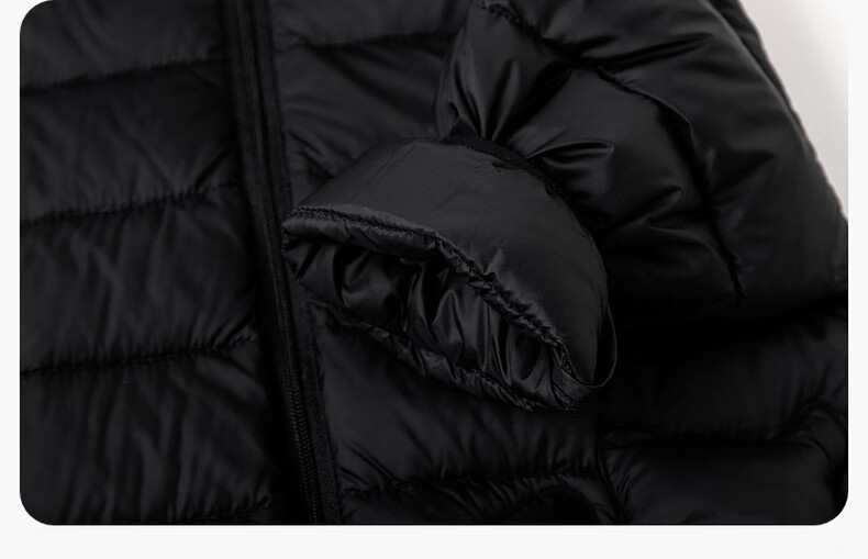 Dudu Kids Children's Down Jacket Cold-Resistant Winter Coat Boys Girls Warm New Year Clothing Black Size 80 35