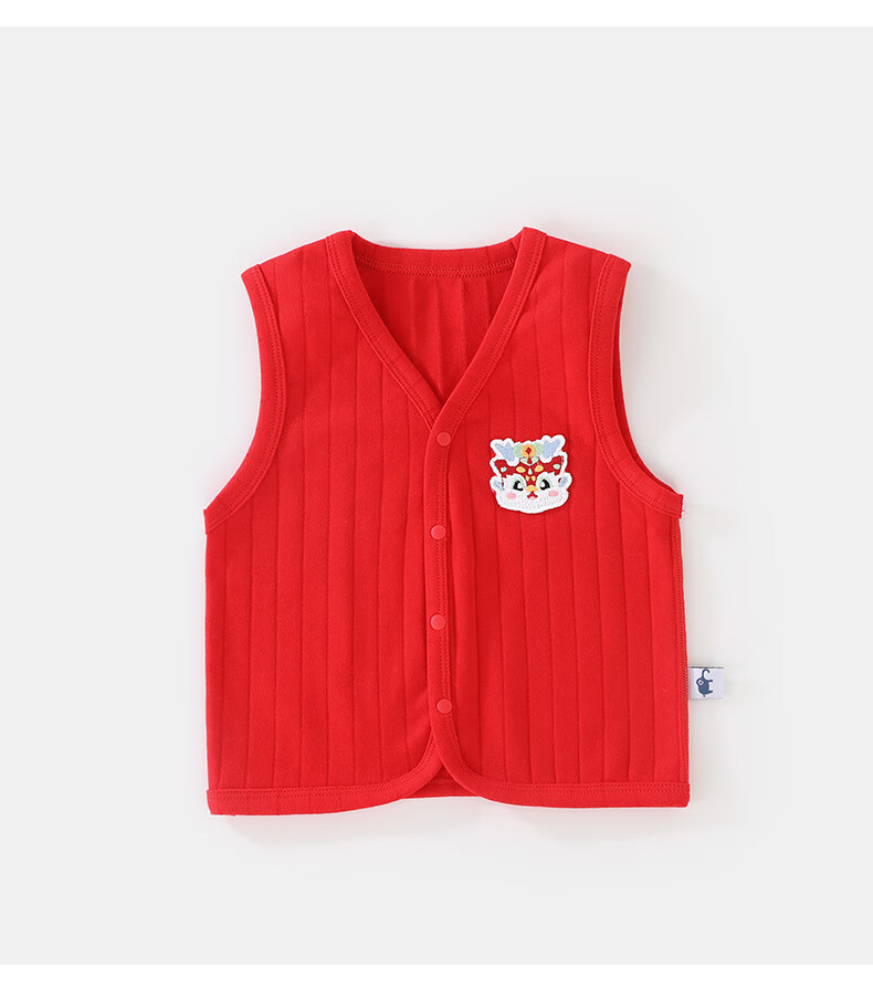 DUUDUU Baby Vest Unisex Infant Sleeveless Jacket Spring Autumn Winter Four Seasons Solid Color Newborn Outwear Blue Size 80 13