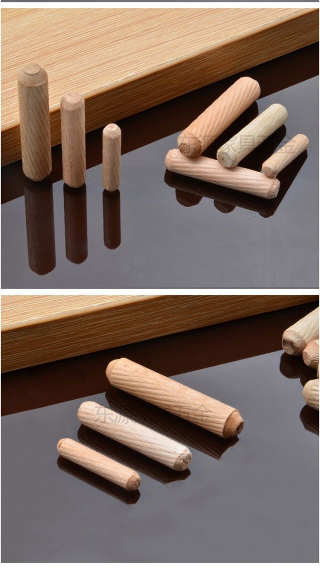 定制木榫木钉木栓木塞木销木块木楔木肖木尖木头钻孔填充膨胀螺丝钉子