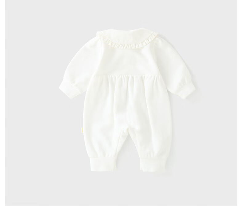 DUUDUU Baby Girl Clothes, New Style Onesie Romper, Newborn Lapel Jumpsuit, Outdoor Autumn Outfit 5