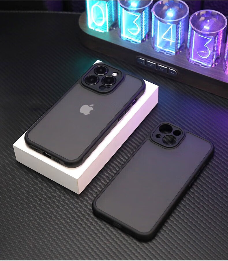 Чехол для iPhone 16 Pro Max DIVI, полупрозрачный, матовый, ультратонкий, противоударный, премиум