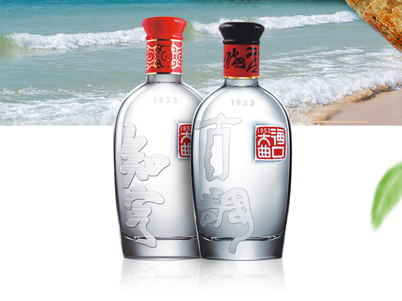 酒厂直营椰岛海口大曲52度浓香型优级高度白酒500ml6瓶整箱装知客