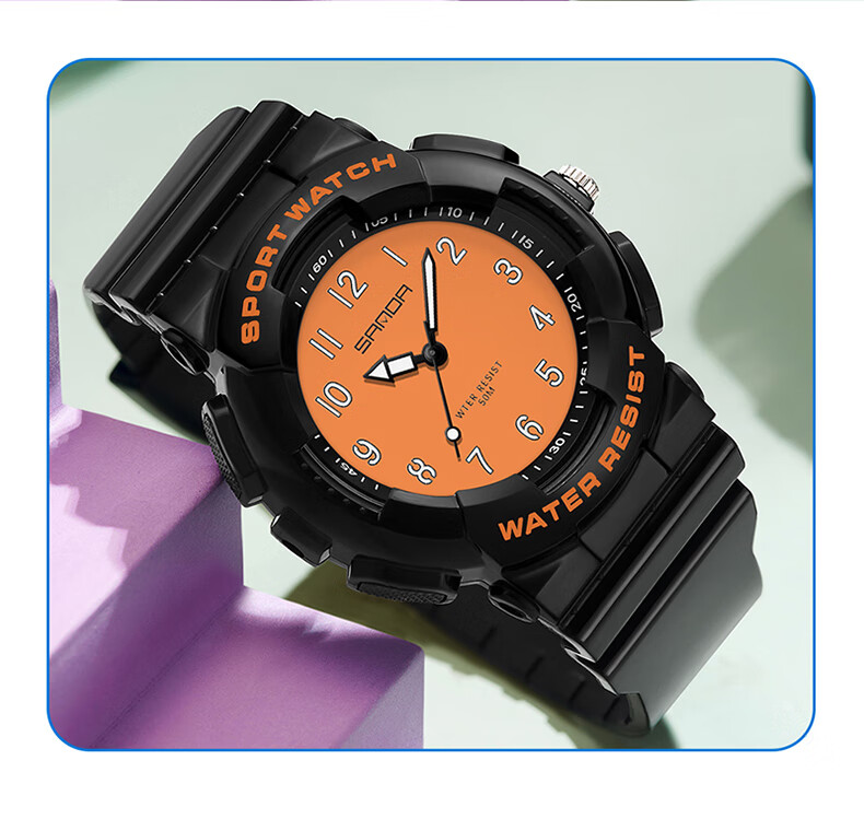 GEORGCOUNT Watch for Men And Women, Youth 2025 New Model, Silent Exam-Specific Waterproof Quartz Watch for Middle And High School Students 14