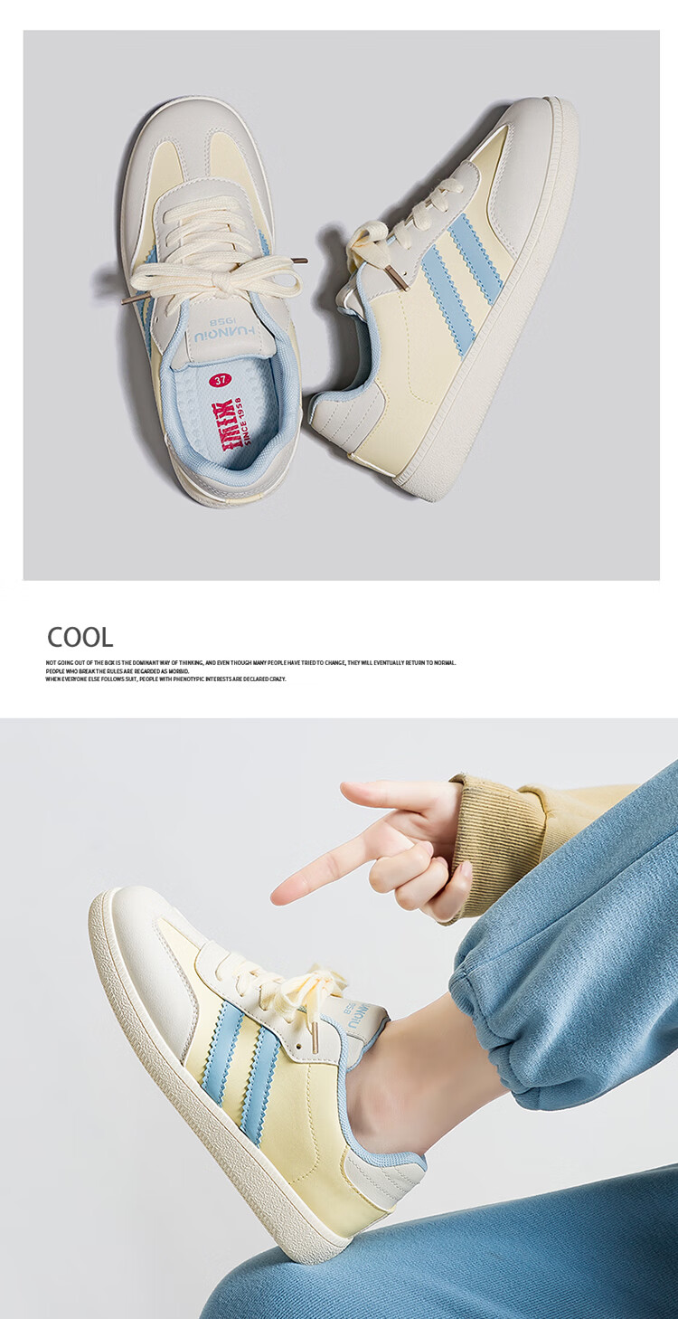 Global Soft Sole Lightweight Dopamine Colorway Women's White Sneakers 2025 Spring Summer Versatile Fashion Comfortable Breathable Skate Shoes 10