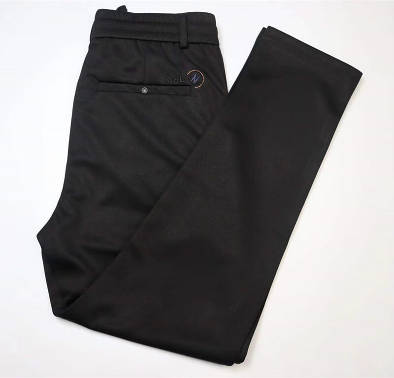 男士开车裤散步裤秋季悠闲裤秋季秋冬新款休闲裤男系绳舒适简约直筒