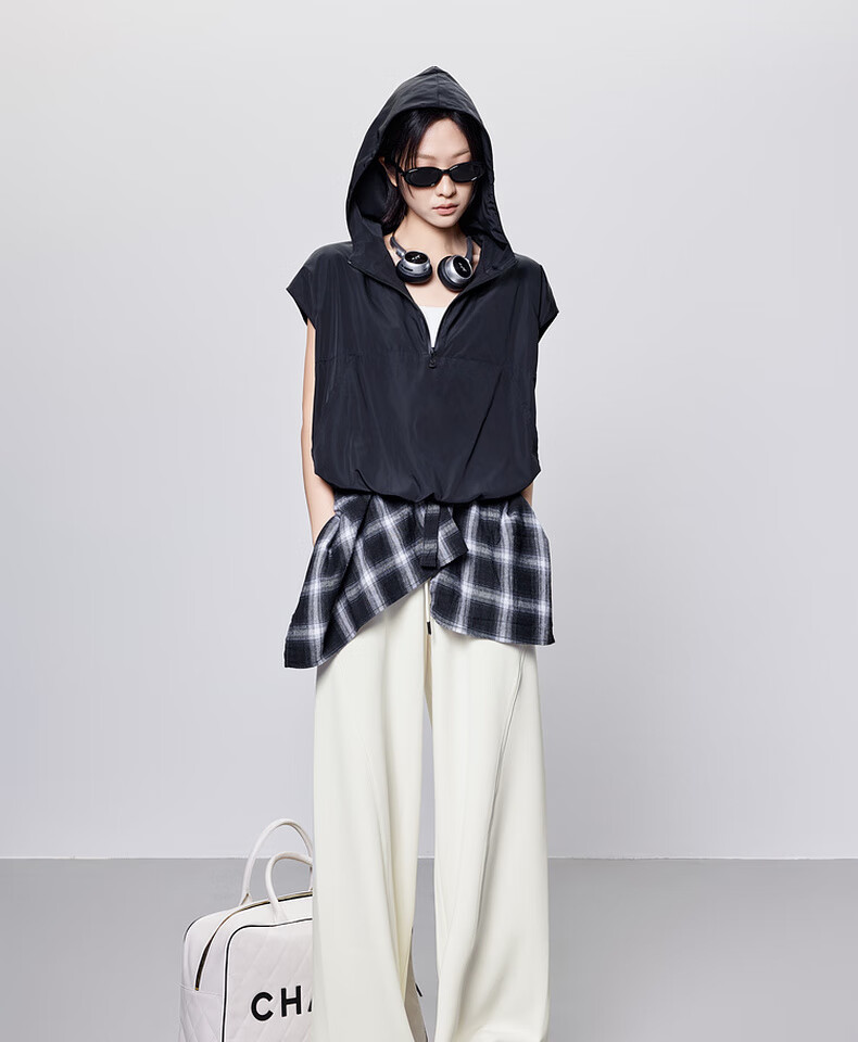 MEIYANG Streamlined Casual Pants, Summer Cool Pants with Sand-Washed Straight Leg, Purple Extended Version, XL 27