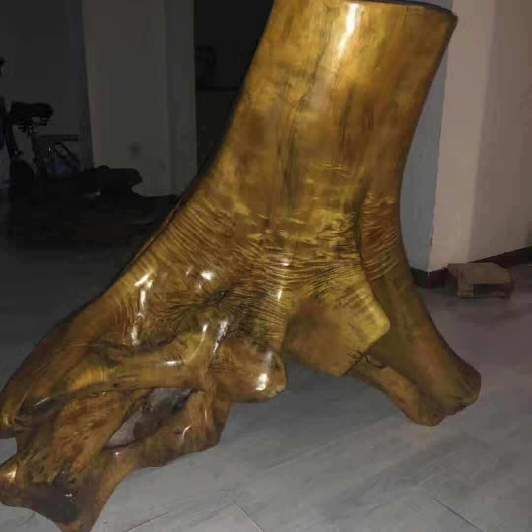 韩莹金丝楠木根雕摆件天然原木随形天然形树根摆件小叶桢楠七夕节礼物
