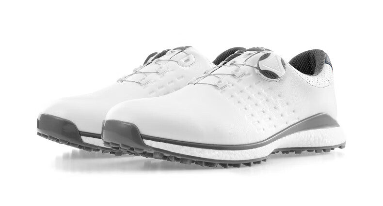 PGA New Golf Shoes Men's Waterproof Anti-Slip Spiked Shoes Popcorn Midsole Soft Comfortable 2