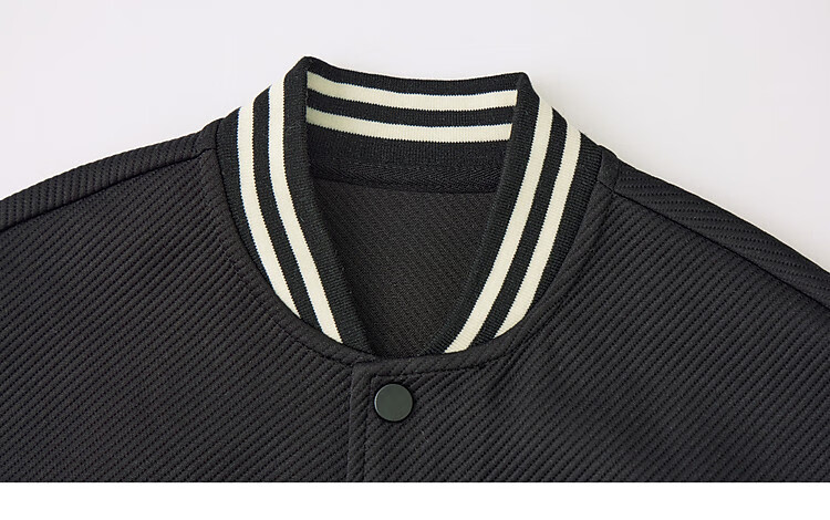 Duoduojia Boys' Knitted Jacket, Spring And Autumn 2026, for Older Children, Comfortable And Stylish Outerwear, Casual Cool Baseball Jacket for Kids 24