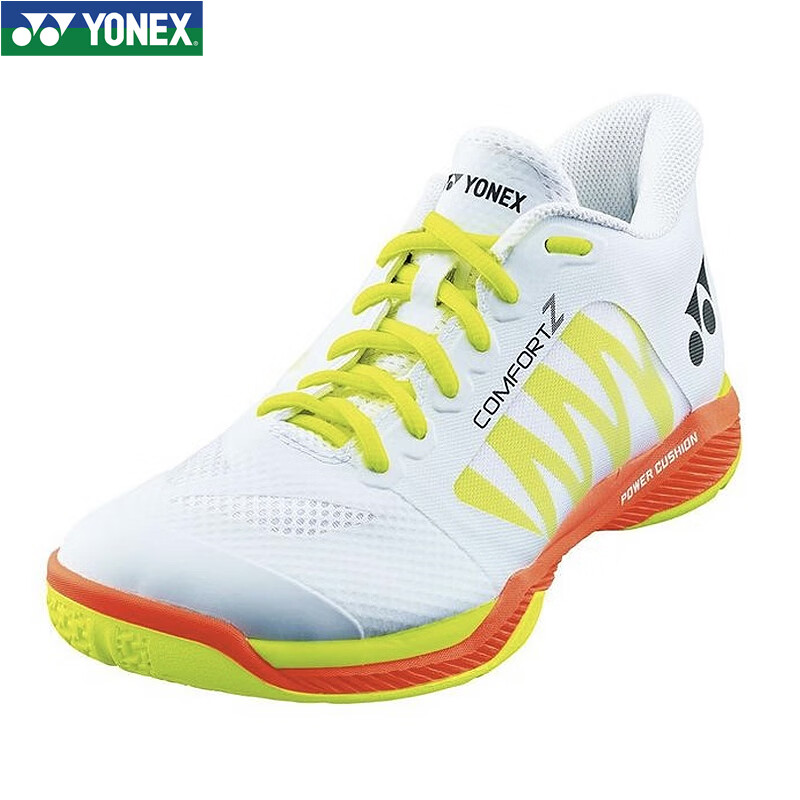 YONEX Badminton Shoes Shock Absorption Durable Non-Slip Professional Sports Shoes Women SHBCFZ3LEX White Size 36 4