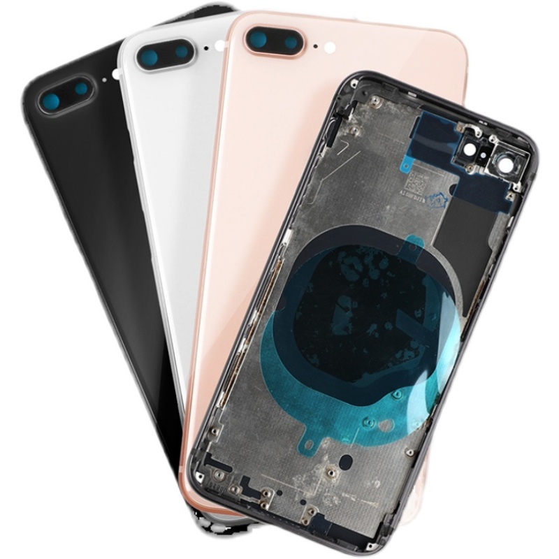 适用于iphone8plus原装玻璃后壳苹果8x拆机中框外壳8代8p后盖总成 8