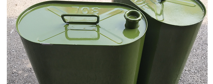 式汽油桶 小型加厚汽车摩托车户外储存备用柴油箱柴油桶铁桶储油罐 10