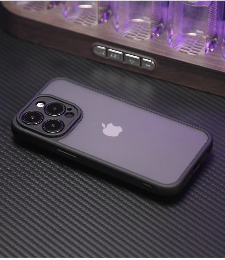 Чехол для iPhone 16 Pro Max DIVI, полупрозрачный, матовый, ультратонкий, противоударный, премиум