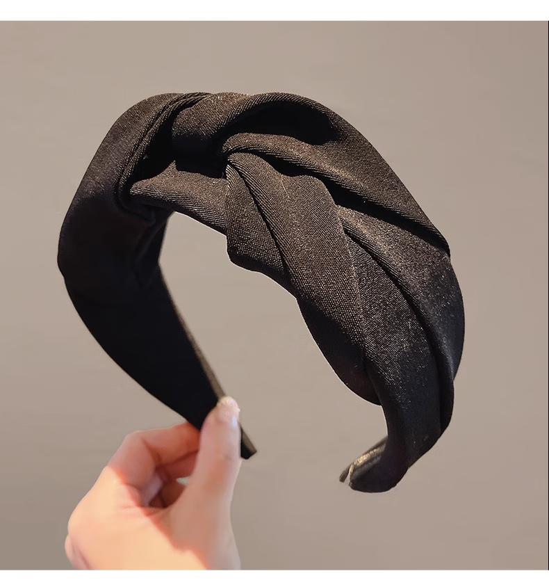 Dongyiyanxuan New Year Gift Headband for Women, High-End Hair Accessory with Teeth, Non-Slip Face-Washing Headband, Luxurious Crystal Hair Clip, Elegant Hair Ornament 7