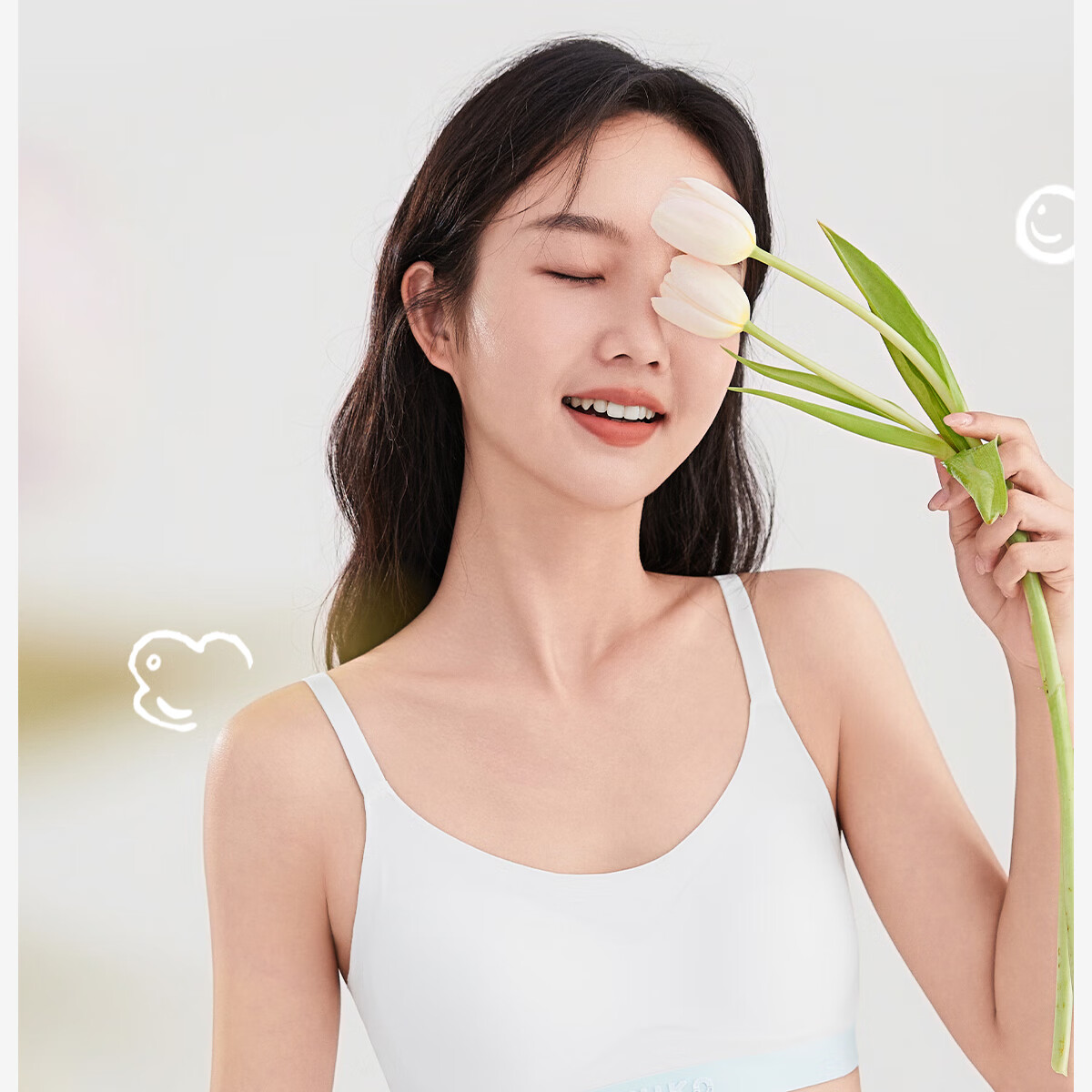 COCO SMART Underwear for Girls 12-16 Years Old, Teen Camisole Vest, Youth Stage Two High School Sports Bra 5