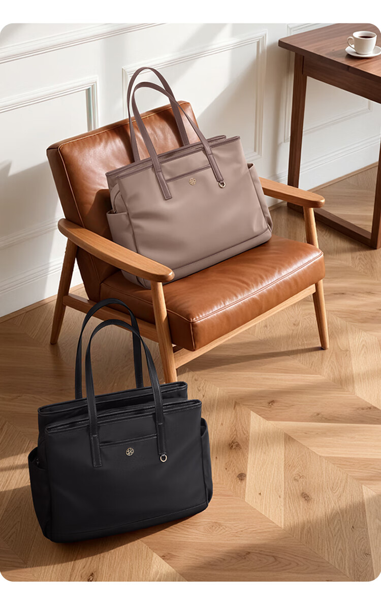 GOLF Shoulder Laptop Bag, Commuter Tote Bag for Women, 14/15.6-Inch Notebook Handbag, Business Large Capacity Briefcase 2