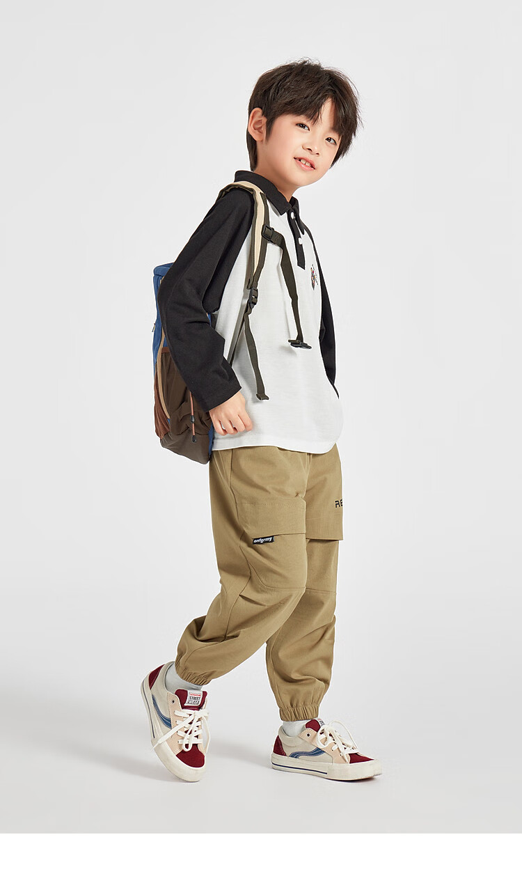 Детская футболка с длинным рукавом Duoduojia, для мальчиков, осень 2025, мягкая и приятная к телу