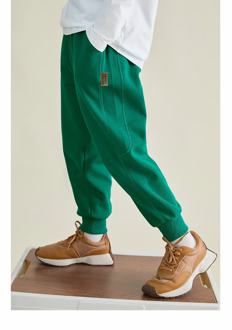 Duoduojia [Comfortable Fit] Children's Pants Spring And Autumn Style, Boys' Sweatpants | Fashionable Versatile Casual Joggers for Older Kids 10