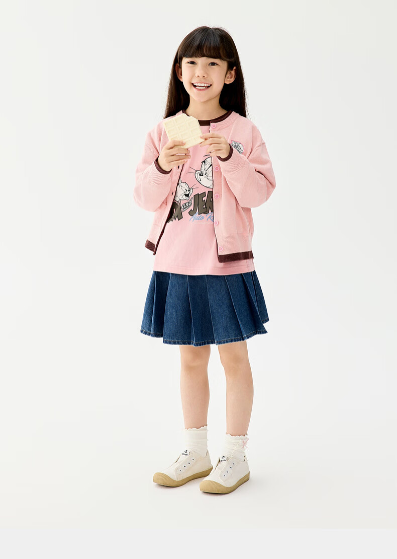 M.Latin Children's Clothing, Kids' Skirts, 2025 Autumn New Style, Breathable And Skin-Friendly, Stylish Half-Skirt Waist Dress 2