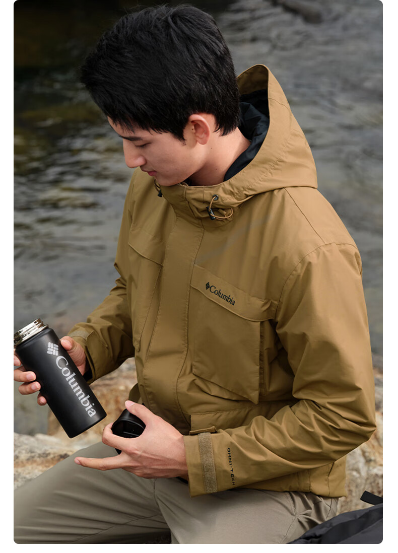 Columbia Outdoor, New 2025 Men's And Women's Waterproof Jacket, Casual Coat WE5369 24