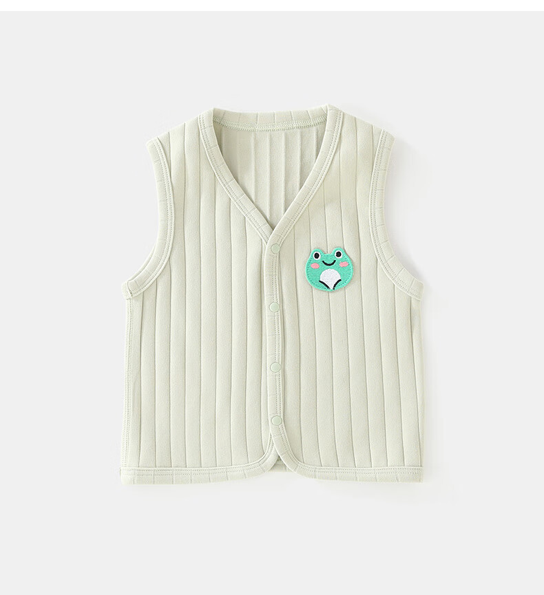 DUUDUU Baby Vest Unisex Infant Sleeveless Jacket Spring Autumn Winter Four Seasons Solid Color Newborn Outwear Blue Size 80 12