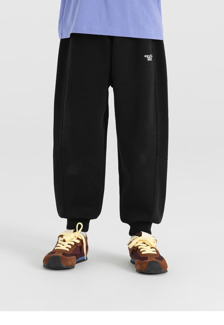 Duoduojia [Comfortable Outer Layer, Soft Inner Layer] Boys' Sweatpants, Spring And Autumn 2026, Loose Casual Children's Knitted Trousers 5