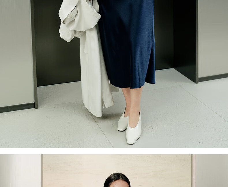 MEIYANG Waltz Dress, Elegant Beauty Acetate Spaghetti Strap Dress, Pearl Gray Extended Version, XL 5
