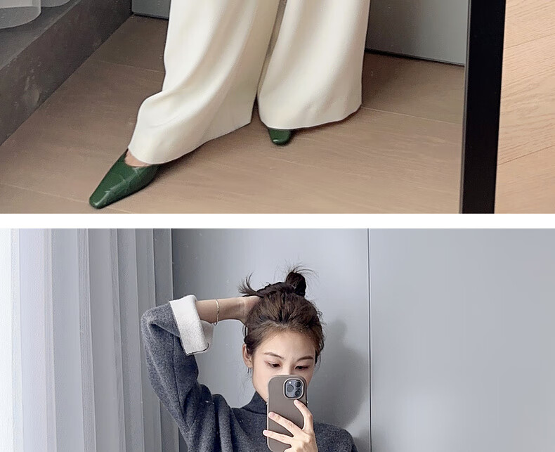 MEIYANG Misty Rose Casual Pants, UPF50+ Toray Sun Protection Wide-Leg Pants, Gray (Regular Version), XL 17