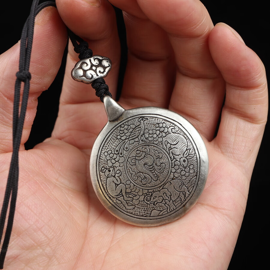 七夕情人节礼物九宫八卦牌藏式天铁托甲鳞甲熊九宫八