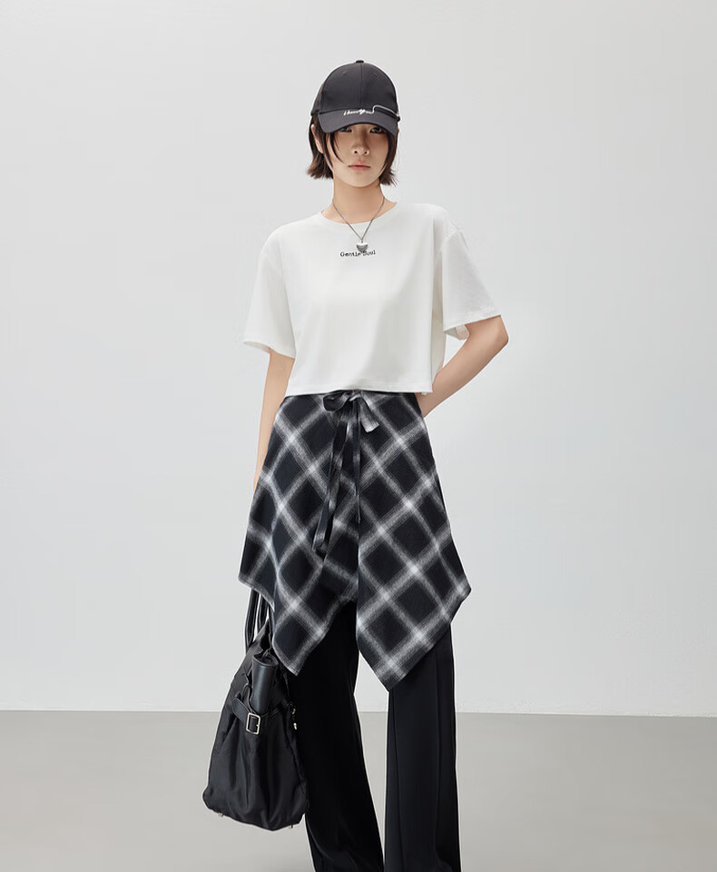 MEIYANG Tilted Line Casual Pants, Modal Blend Vertical Striped Texture Straight-Leg Pants, Black Extended Version, L 21