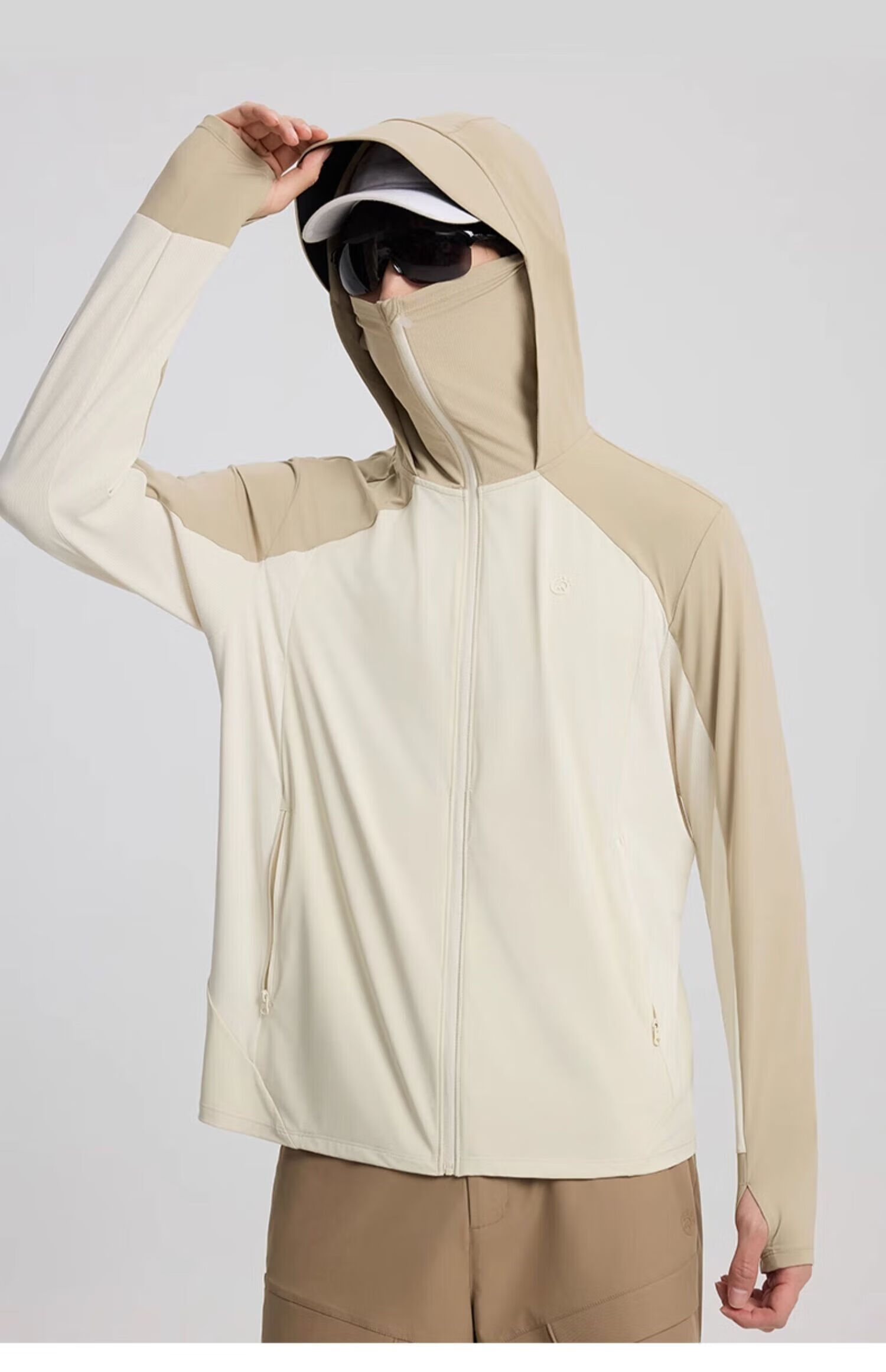 Tantuo UPF 200+ Sun Protection Hooded Breathable Quick-Dry Jacket 53